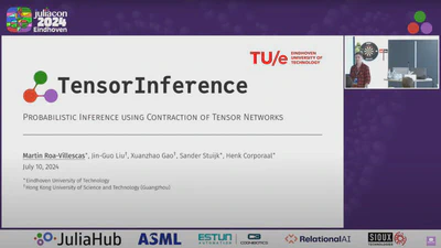Probabilistic inference using contraction of tensor networks featured image